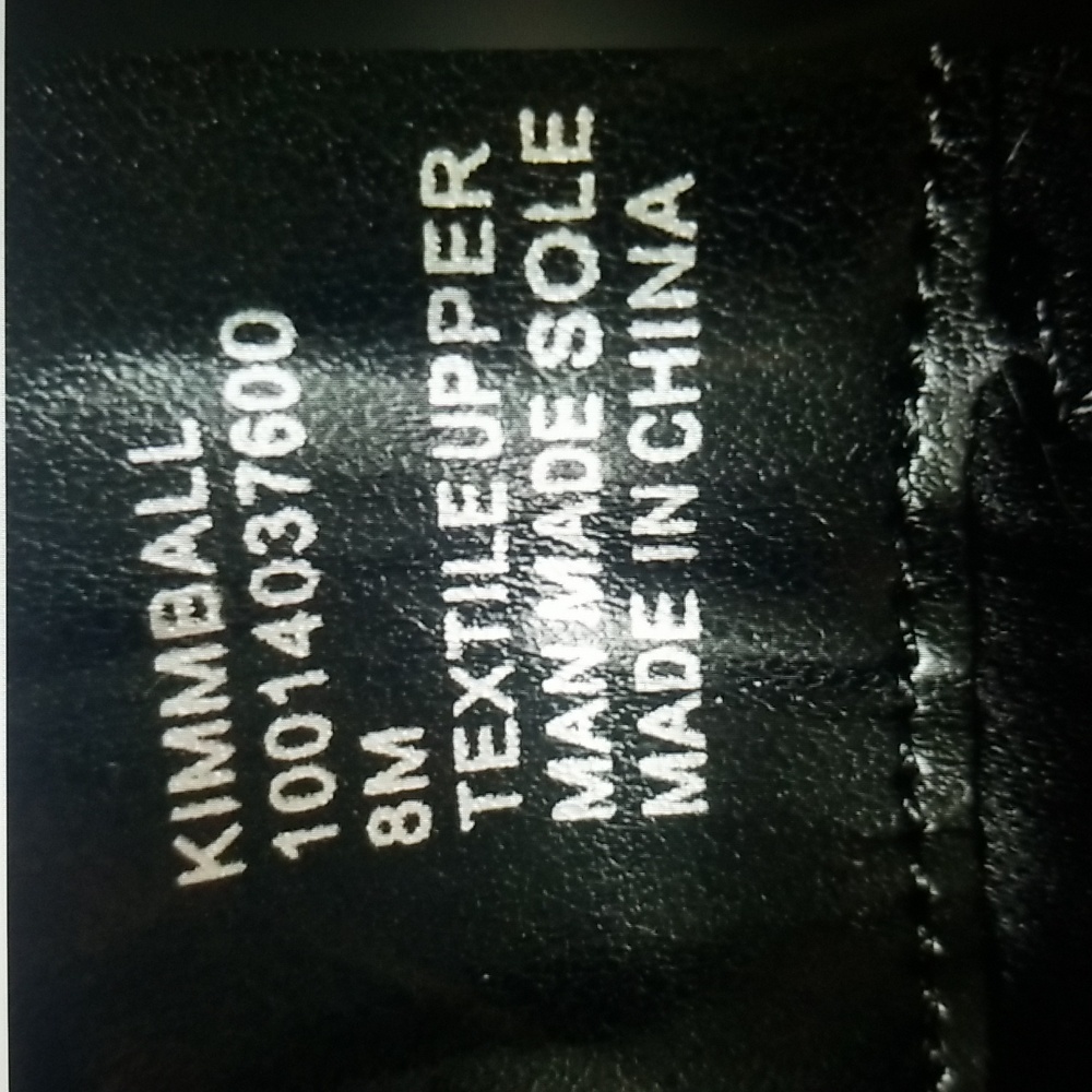 👢Macy's Womans Black Over the Knee Boots 8M NIB - Picture 8 of 10